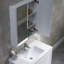 Ensemble de meuble-lavabo simple 36 "avec miroir Artemis-24551228