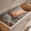 Commode 4 tiroirs, finition grise