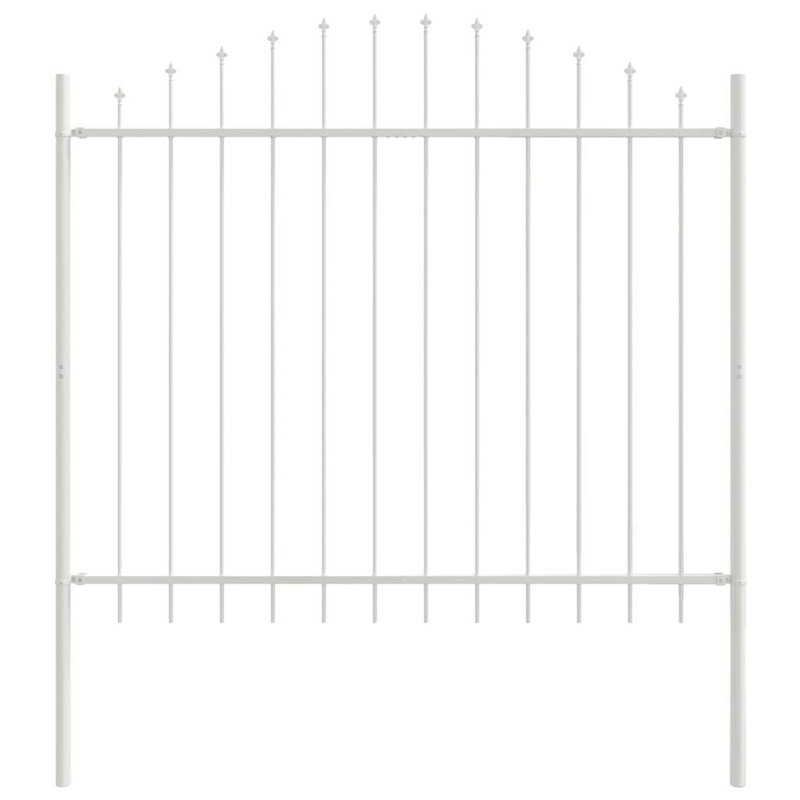 Steel Fence Panels, 125cm H x 1190cm W