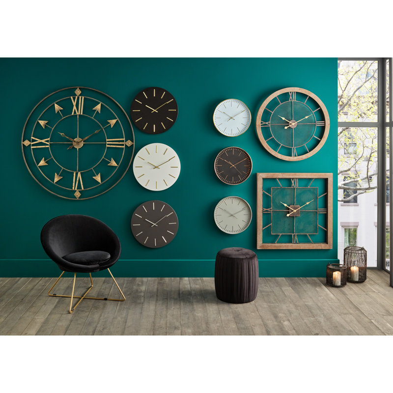 Vax Metal Wall Clock