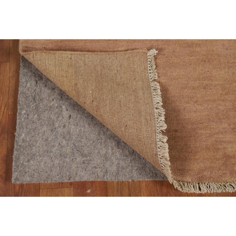 Tapis de couloir brun moderne Gabbeh 3 x 10