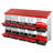 10-Compartment Chicken Nest Box Mental Box with Inclined Nesting Boxes
