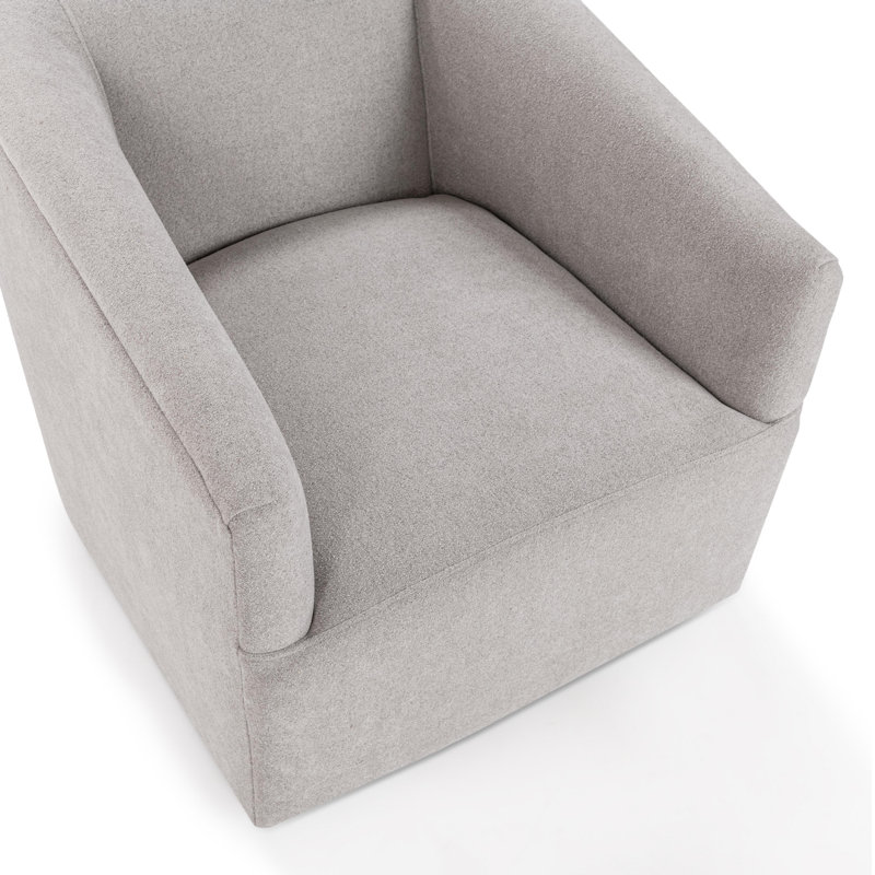 Vernon Swivel Armchair, Elite Gray