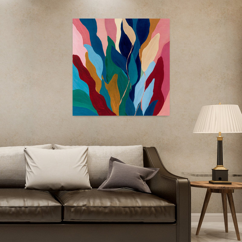 Art contemporain, art contemporain abstrait, H 32 po x l 32 po