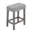 Ensemble de table de bar industriel avec prise de courant, conception peu encombrante et sièges confortables pour une utilisation polyvalente dans les salons et les salles à manger