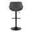 Najrin Adjustable Faux Leather Bar Stool with Rounded T Footrest (Set of 2)-125785564-125785569