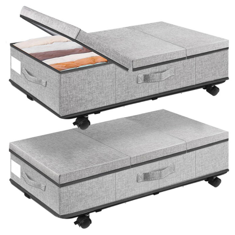 Ebern Designs Fabric Underbed Storage