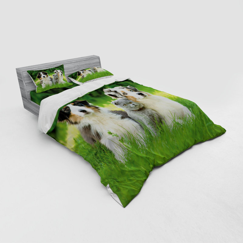 Farmhouse / Country Polyester Duvet Cover