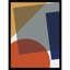 Layered Shapes in Bright Colors - Impression sur cadre photo-1723784336-1723784351
