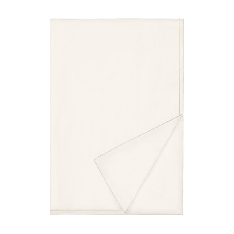 Hugo Duvet Cover, California King Duvet Cover, Ivory/Vanilla