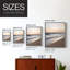 Reproduction encadrée Peaceful Shore - bois massif-1288855434-1288855167