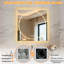 Debroh Wall LED Bathroom Mirror Backlit-1086153920