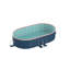 La piscine pliante en PVC de 3,65 m (non gonflable) se baigne et se refroidit en été, convient au patio extérieur-132456880