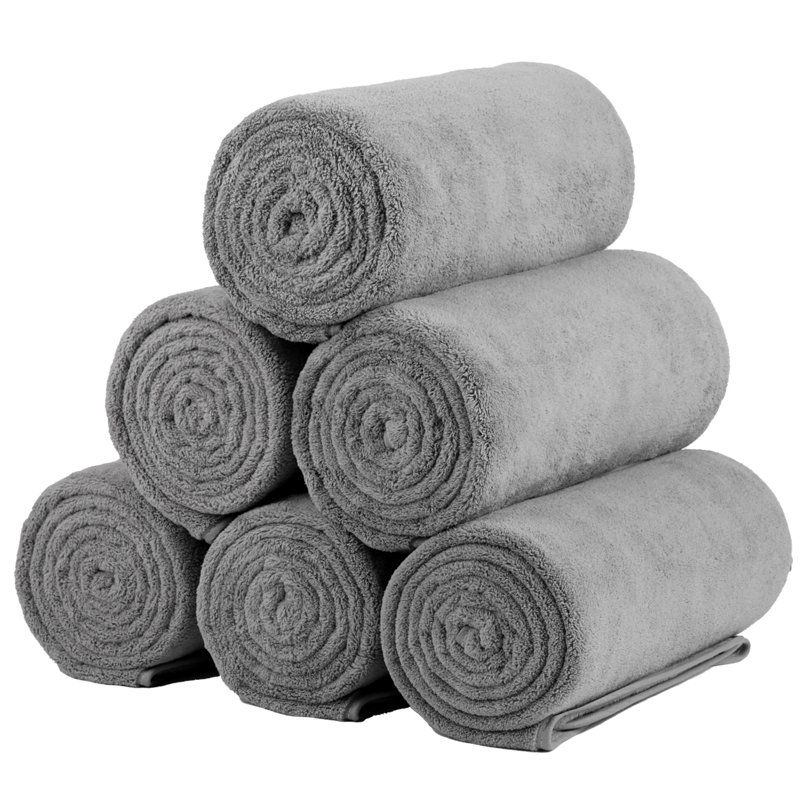Marjarie Bath Towel, Gray