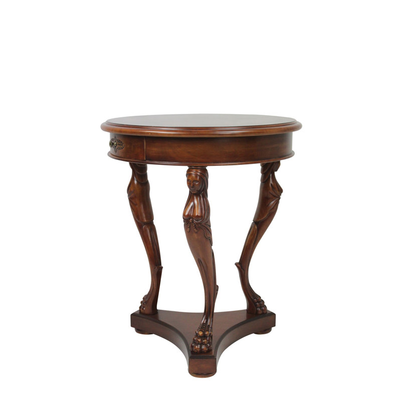 Gigasso Solid Wood End Table