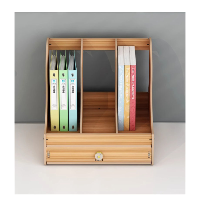 Rangement de bureau en bois manufacturé