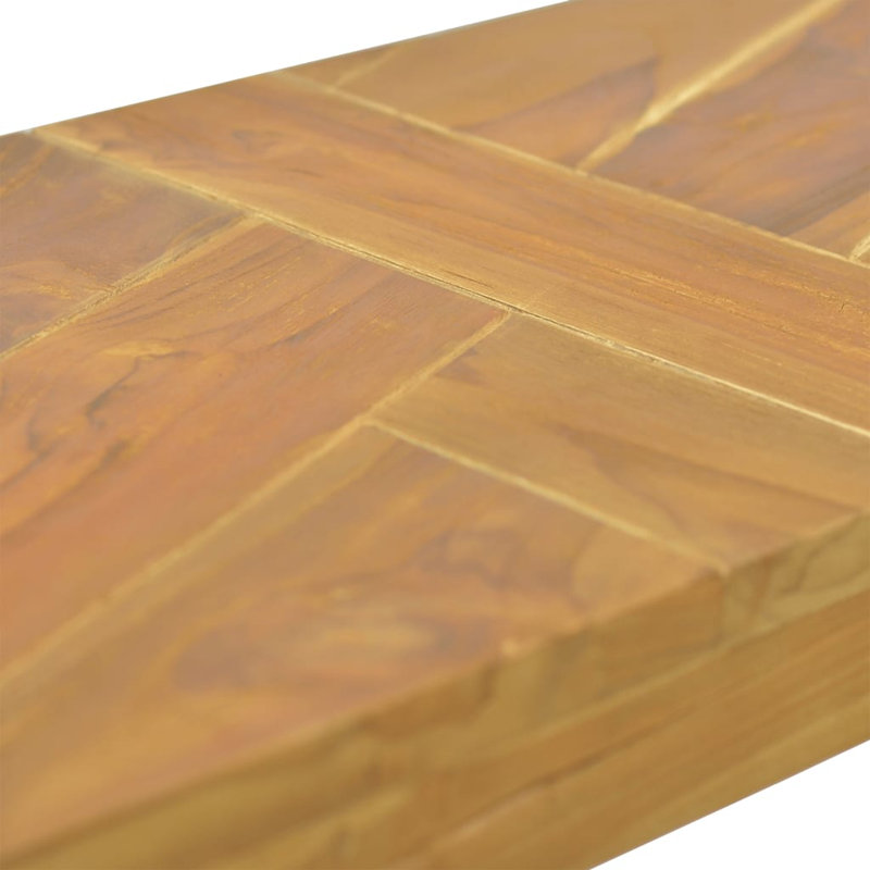 Console Table 43.3"x13.8"x29.5" Solid Teak Wood
