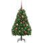 Artificial Christmas Tree with Stand Green PVC and Metal-1148284021