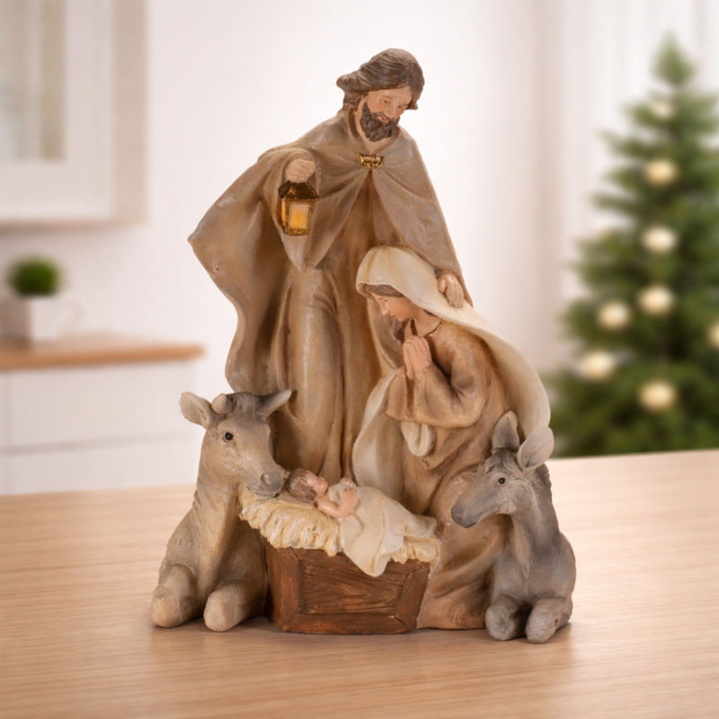 Sainte Famille avec des animaux Farn 11 "