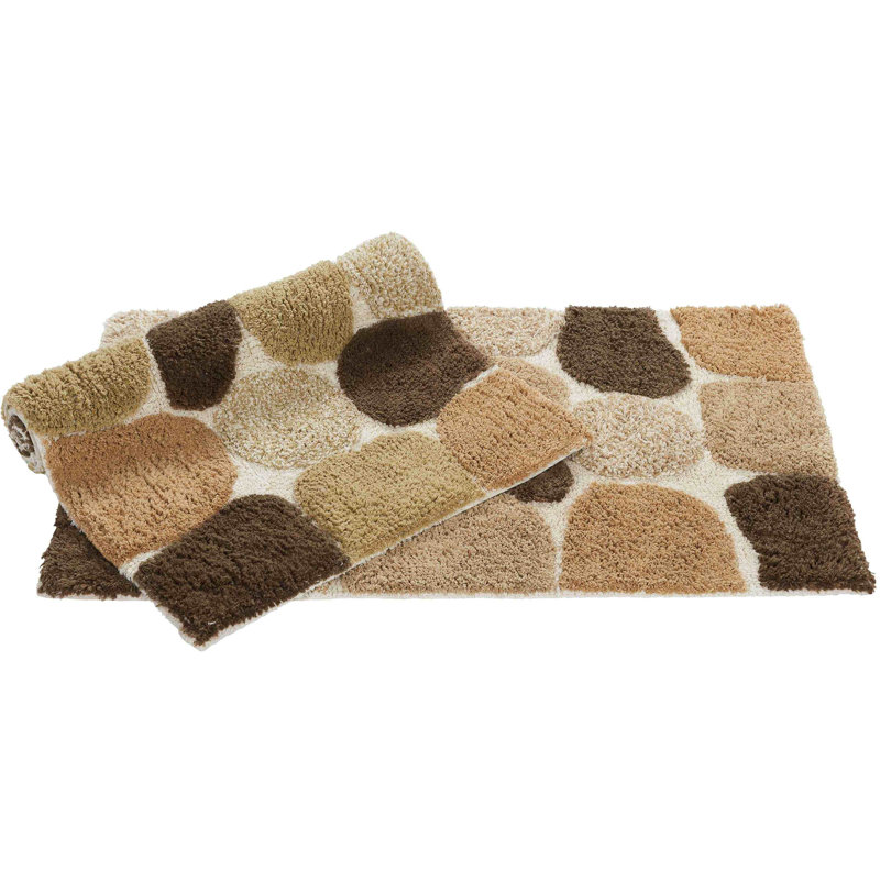 Ensemble de tapis de bain Creline, Kaki, L 24 po x L 40 po, l 21 po x L 34 po