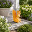 Éclairage solaire solaire pour jardin avec écureuil
