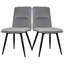 Vevay 48cm H Velvet Upholstered Side Chair-49259007