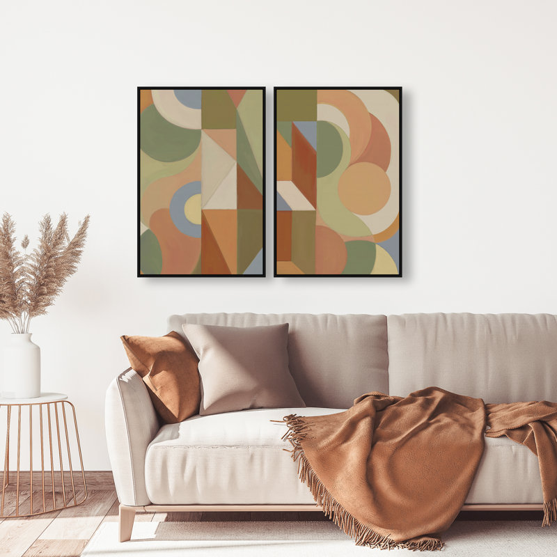 Adore You Set Set by Oliver Gal, 32"H x 22"W, Black Floater Frame