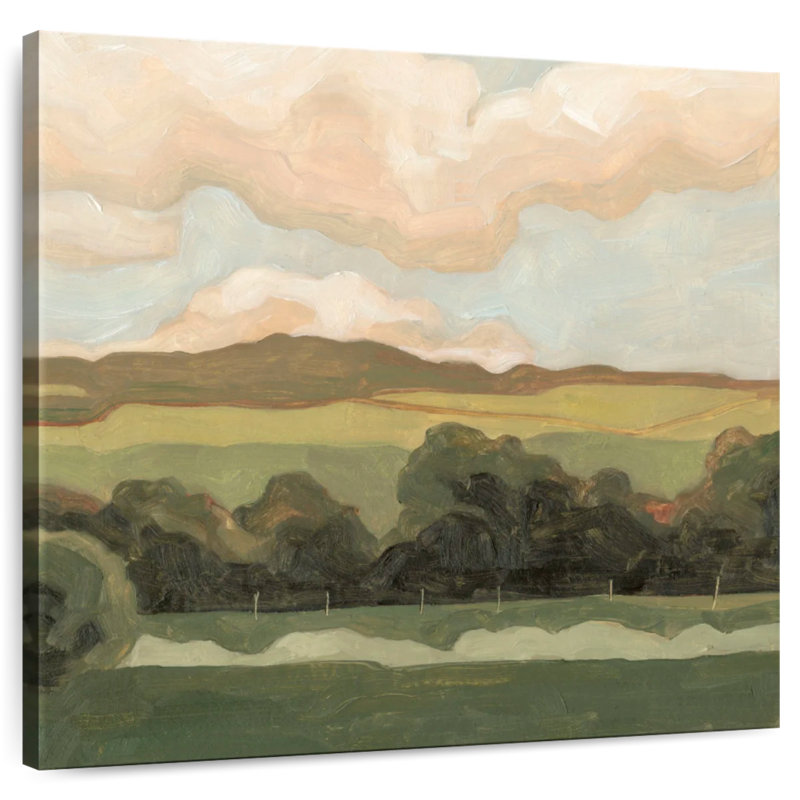 Alvord Ochre Evening I, 20" H x 20" W