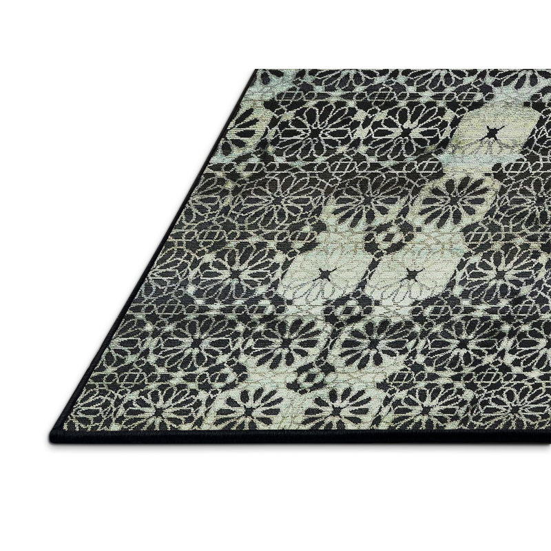Westernport Abstract Indoor Rug, Rectangle 6' x 9'