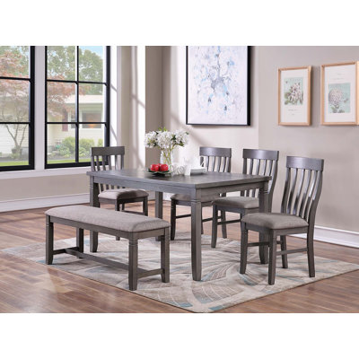 Dining Room Furniture Simple Modern 6Pc Set