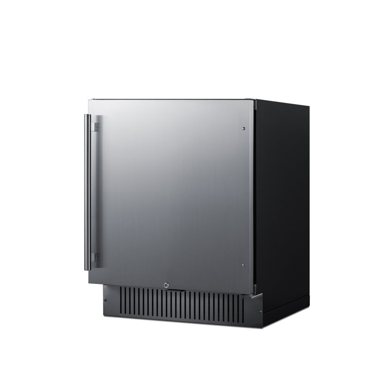 Summit 27-Inch Stainless Steel Undercounter Compact Refrigerator