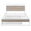  Base de lit plateforme en métal avec lit gigogne, ports USB intégrés et support à lattes - aucun sommier nécessaire-1110855325-1110855324