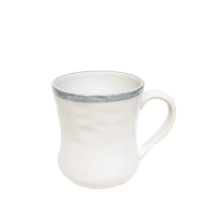 Azores Greige Shimmer Stoneware Coffee Mug