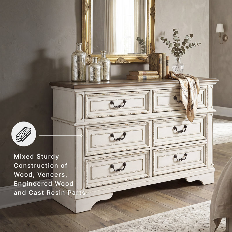 54.13 " W 6 - Drawer Dresser
