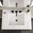 Curated Cartesian 31" Single Bathroom Vanity Set with Mirror-260791988-260792011