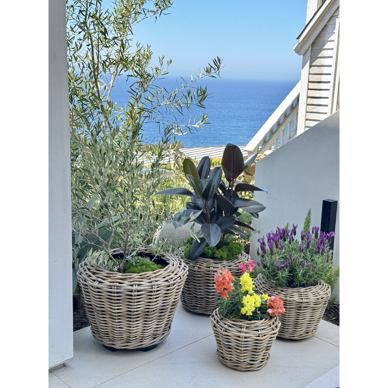 Ayriauna Urn Planter, 11.5" H x 15.5" W x 15.5" D