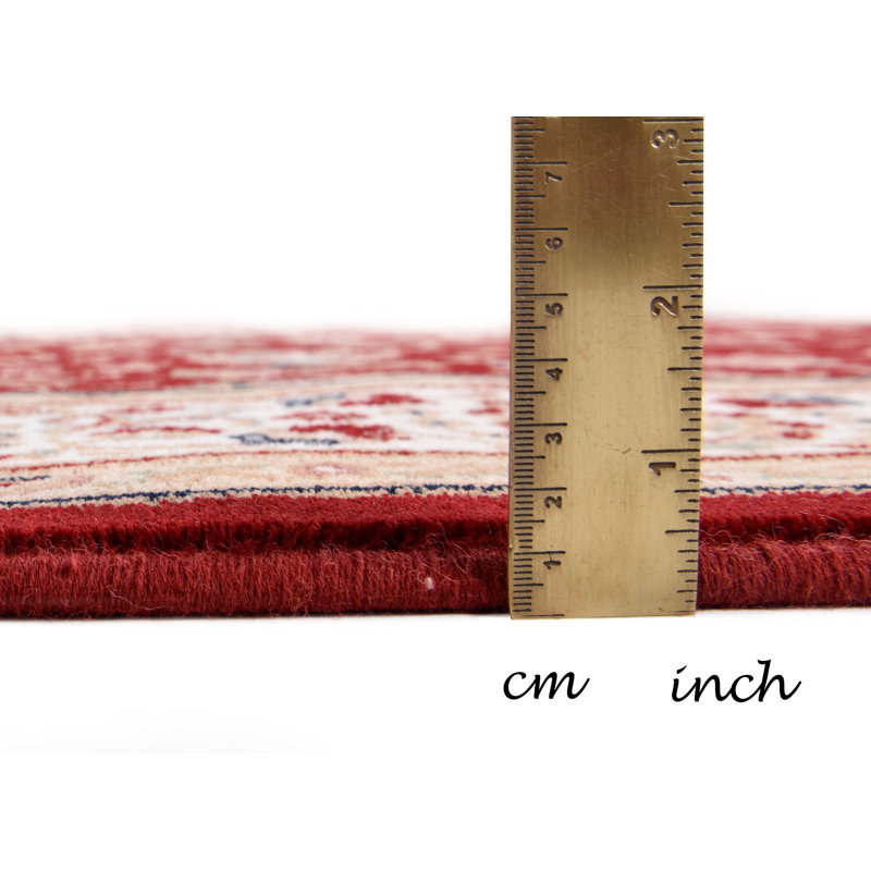 Red Area Rug, Runner 80 x 250cm