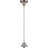Moshier 1 - Light Silver Single Pendant