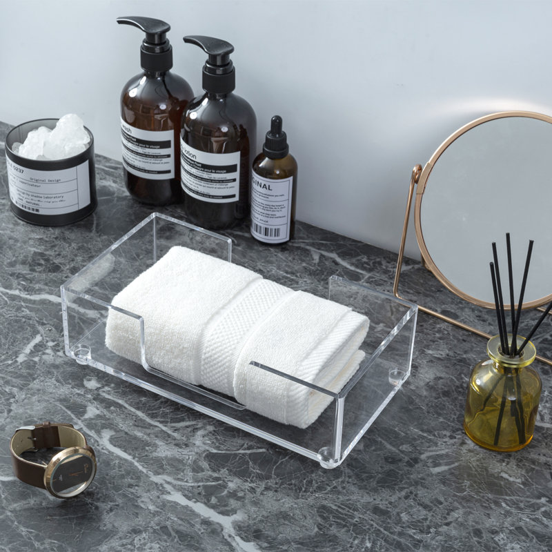 Acrylic Flat Napkin Holder