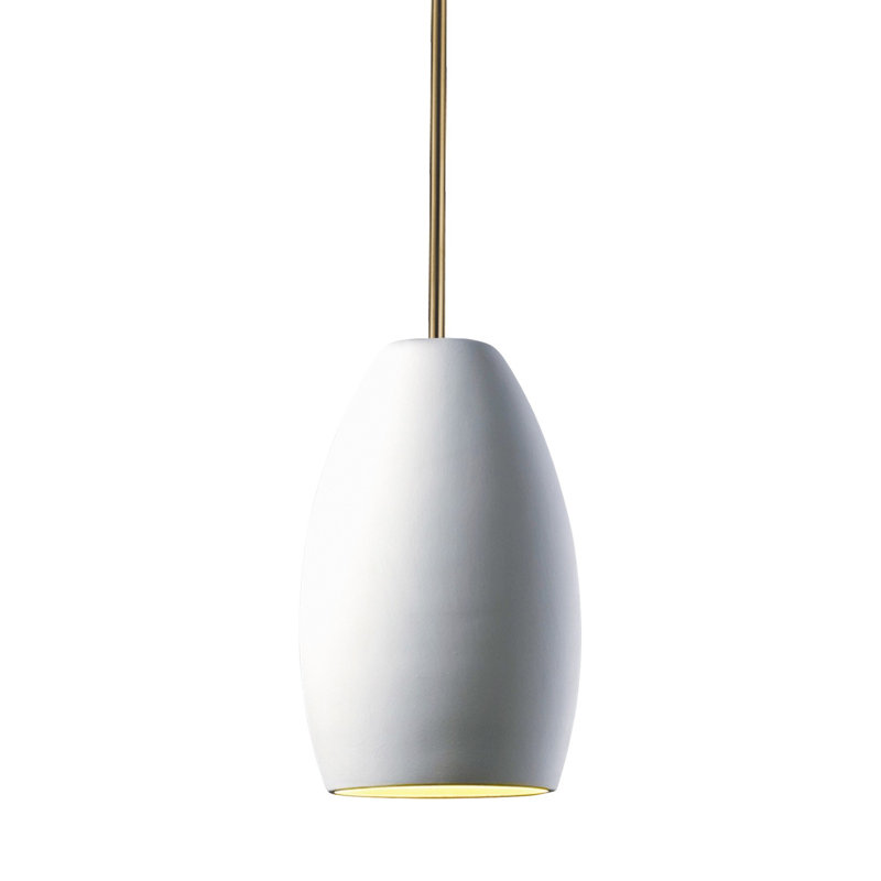 Gosta 1 - Light LED Simple Pendant, Dark Bronze, Bisque