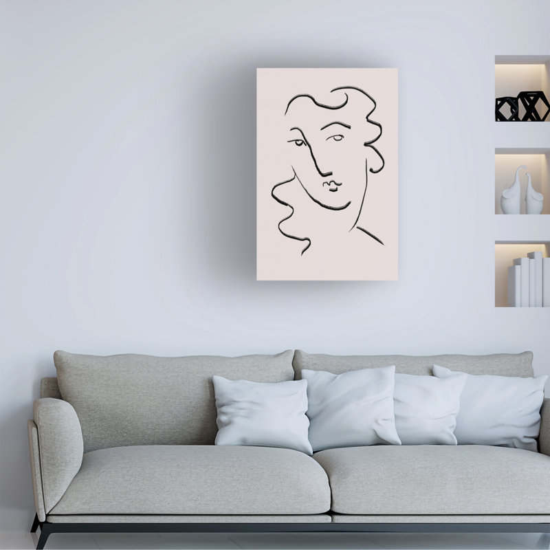 Modern & Contemporary, 24" H x 16" W x 2" D, Pink