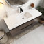 Meuble-lavabo mural simple avec plateau en résine Scottsburg-1273782164