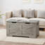 Banc de rangement en bois manufacturé Yeremis-1995072992