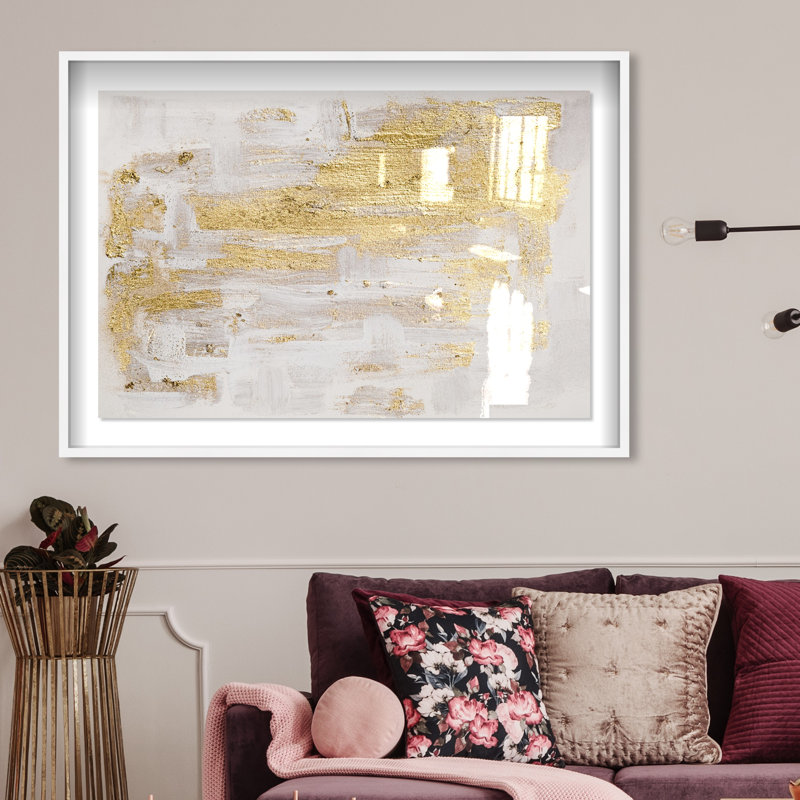 Pure Love - Shadowbox, peinture, H 30 po x l 45 po