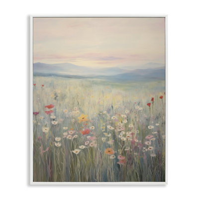 Pastel Spring Floral Meadow Giclee Art by Arlington Prints