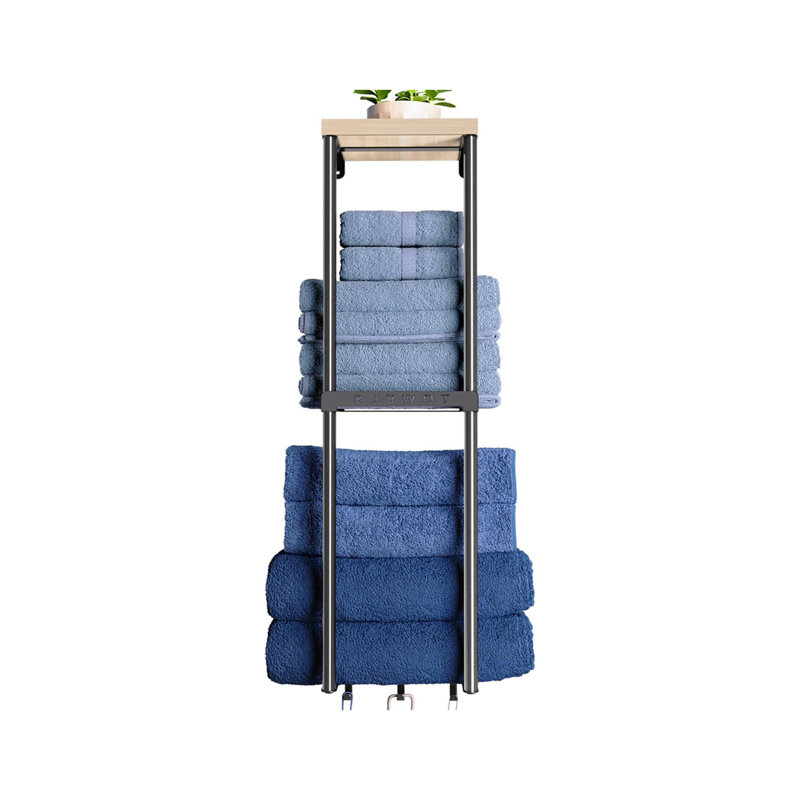 Annija 2 Wall Mounted Required Towel Rack