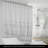 Abdirisaq Cotton Blend Abstract Shower Curtain
