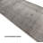 Custom Size Trellis Bordered Design Gray Washable Slip Resistant Medium Pile Hallway Rug-74144207