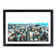 View of Reykjavik in Iceland in Abstract - Picture Frame Graphic Art Print