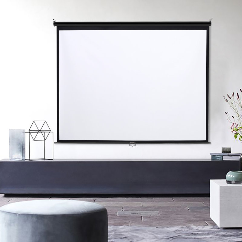 17 Stories Manual Projector Screen Projector Screen